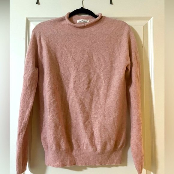 lanpulux Sweaters - LANPULUX Wool Mock Neck Sweater